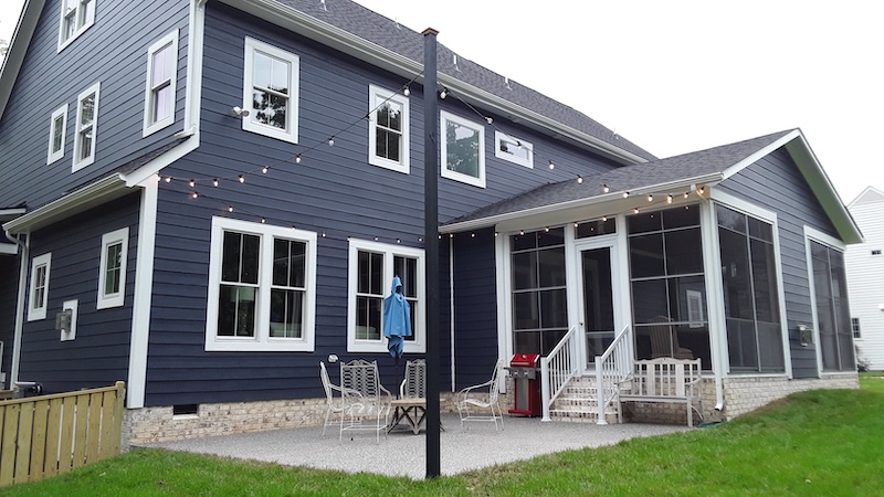 professional outdoor cafe lighting